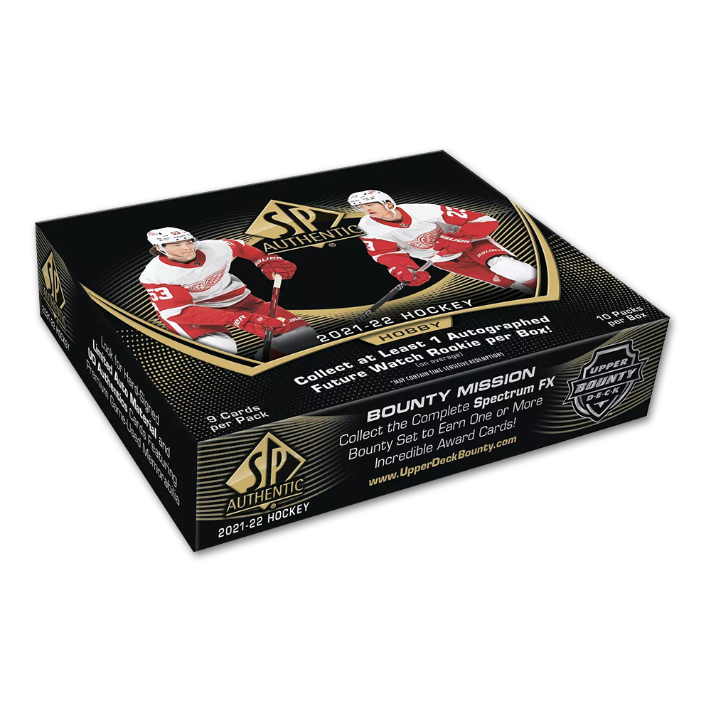 2021-22 Upper Deck SP Authentic Hockey Hobby Box